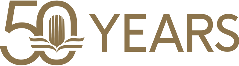 50th 50 years logo